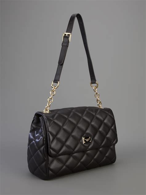 quilted leather shoulder bag.